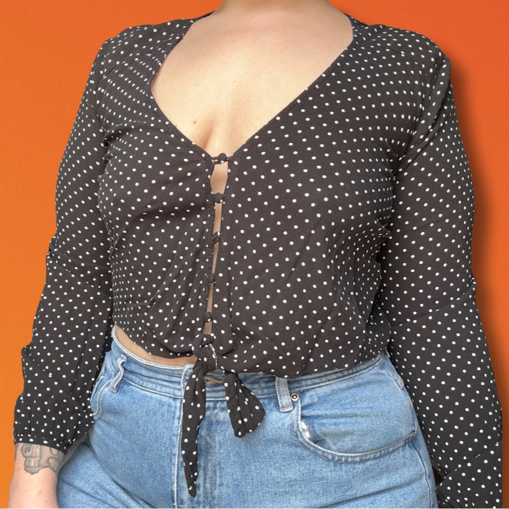 Polka Dot Blouse
